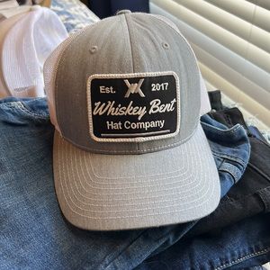 Unisex Grey Whiskey Bent Hat